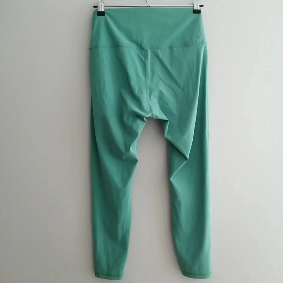 Everlane Perform Ankle High Rise Leggings in Dark Mint Green Medium - Picture 4 of 14